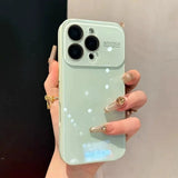Candy-Colored Luxury Glossy Protective Case For iPhone