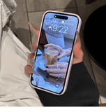 Candy-Colored Luxury Glossy Protective Case For iPhone