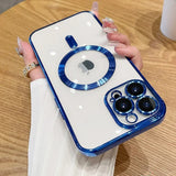 Luxury Plating For Magnetic Case For iPhone