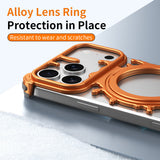 Minimalist Metal Frameless Magnetic Case For iPhone