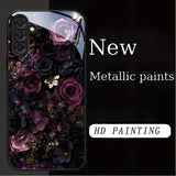 Dark Night Rose Hard Case for Samsung