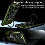 Luxury Shockproof Armor Magnetic Case For iPhone