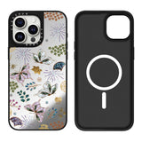 Mother-of-pearl style mirror-finish phone case For iPhone