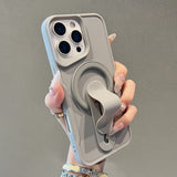 Magnetic with a Folding Ring Holder case for iPhone