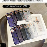 Frosted Translucent Magnetic Case For iPhone