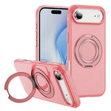 Skin-feel Magnetic Bracket Slide Case For iPhone