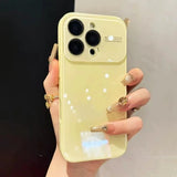 Candy-Colored Luxury Glossy Protective Case For iPhone