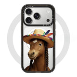 Fun Emoji Pony Magnetic Phone Case For iPhone