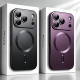 Magnetic Wireless Charging Soft Silicone Case For iPhone