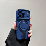 Full-Cover Magnetic Stand holder Design Case For iPhone