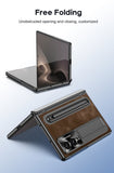 Drop-resistant case with integrated pen slot and screen protector For Samsung Z Fold