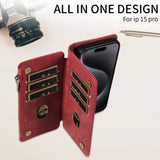 PU Leather Phone Flip Wallet Style Case for IPhone