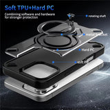 MagSafe Armor Protective Case With Kickstand For iPhone