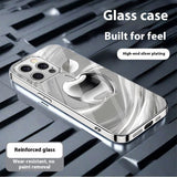 Creative Electroplated Apple Pattern Phone Case For iPhone