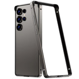 Durable Aluminum Silicone Hybrid Bumper Case For Samsung