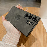 New Maple Leaf Leather Phone Case for Samsung