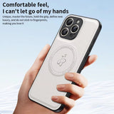 Magnetic PU Leather Case For iPhone