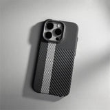 Relief Carbon Fiber Magnetic Case for iPhone