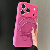 MagSafe Ice Cream Silicone 360 Stand Armor Case For iPhone