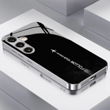 Cool Black Dream Chaser Glass Protective Case For Samsung