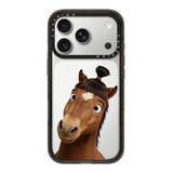 Fun Emoji Pony Magnetic Phone Case For iPhone