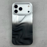 Irregular Wavy Gradient Phone Case For iPhone
