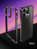 Ultra-thin metal frame stainless steel protective case for iPhone
