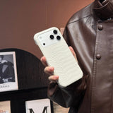 Alligator-Patterned PU Leather Phone Case For iPhone