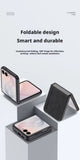 Suede Leather Shockproof Cover For Samsung Z Flip