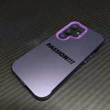 New premium minimalist English phone case For Samsung