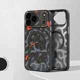 Matte Frosted Magnetic Phone Case For iPhone