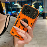Luxury Invisible Ring Holder Protective Case For iPhone
