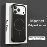 Frameless Solid Color Magnetic PC Case for iPhone