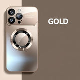 New Titanium Metallic Matte Case For iPhone