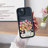 Colorful Flower Simple Creative Mobile Phone Case Suitable for Iphone
