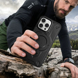 360° Rotating Bracket Shockproof Magnetic Case for iPhone