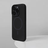 Advanced Simple Magnetic Liquid Silicone Case for iPhone
