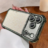 Colorful sequin full-screen diamond phone case For iPhone