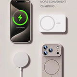 Official Liquid Silicone Magnetic Phone Case For iPhone