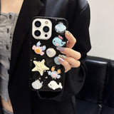 Cute 3D cartoon marine animal creatures Case For iPhone