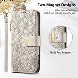 Crossbody Flip Leather Women Girls Wallet Card Holder  Case For iPhone