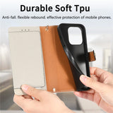 Love Heart Zipper Lanyard Leather Wallet Case for iPhone