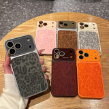 Luxury Leopard Print Anti-collision Protective Case For Iphone
