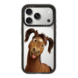 Fun Emoji Pony Magnetic Phone Case For iPhone
