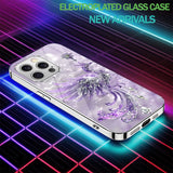 Luxury Diamond Bird Case For iPhone
