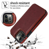 Luxury Retro Wallet Leather Case For iPhone