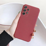 Ultra-Thin Matte Sandstone Case For Samsung