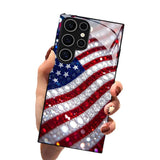 Bling Star-Spangled Banner Hard Case for Samsung
