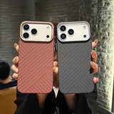Aramid Fiber Magnetic Phone Case with Skin-Friendly Feel For iPhone