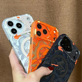 Matte Frosted Magnetic Phone Case For iPhone